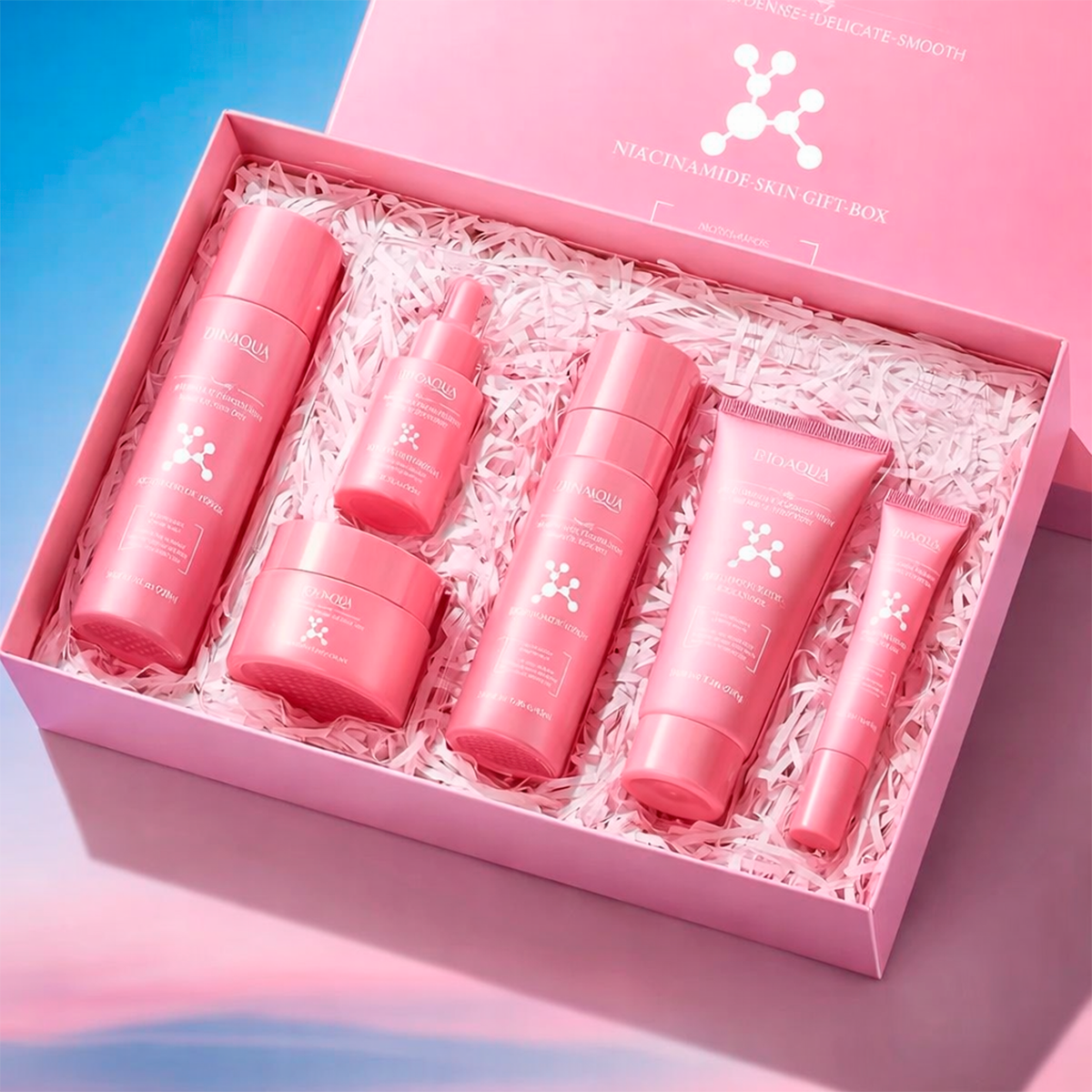 Kit Niacinamida BIOAQUA 6Piezas BQY50564